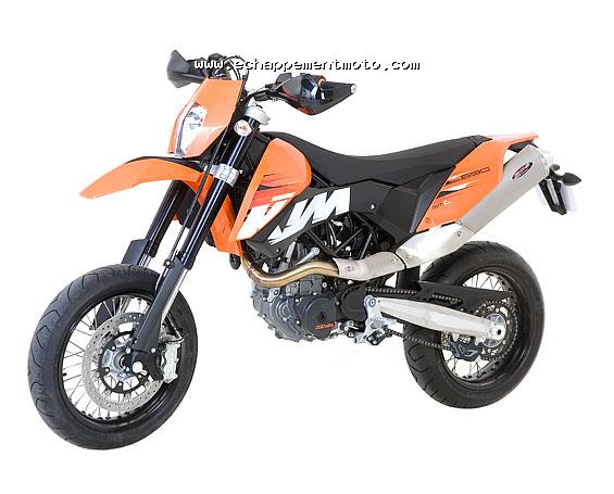 echappement moto KTM 690 SMC bos echappement moto KTM 690 SMC bos